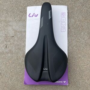 Giant Liv Connect Black Bicycle Saddle